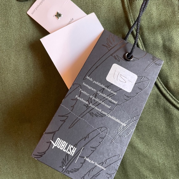 Publish brand Classic Olive Pant - Picture 6 of 9